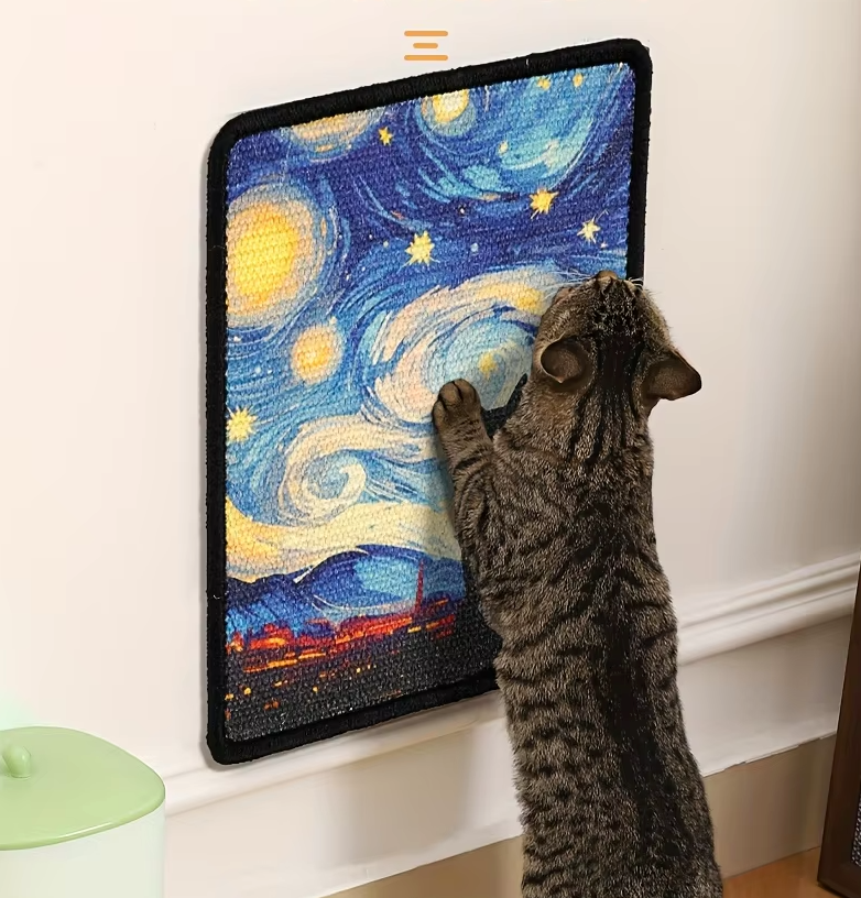 Griffoir mural pour chat