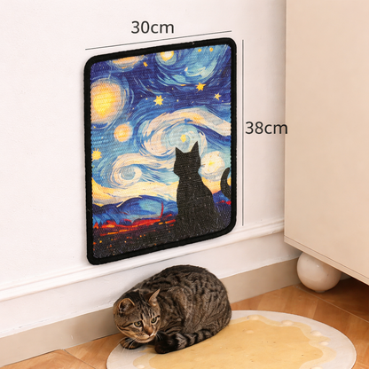 Griffoir mural pour chat