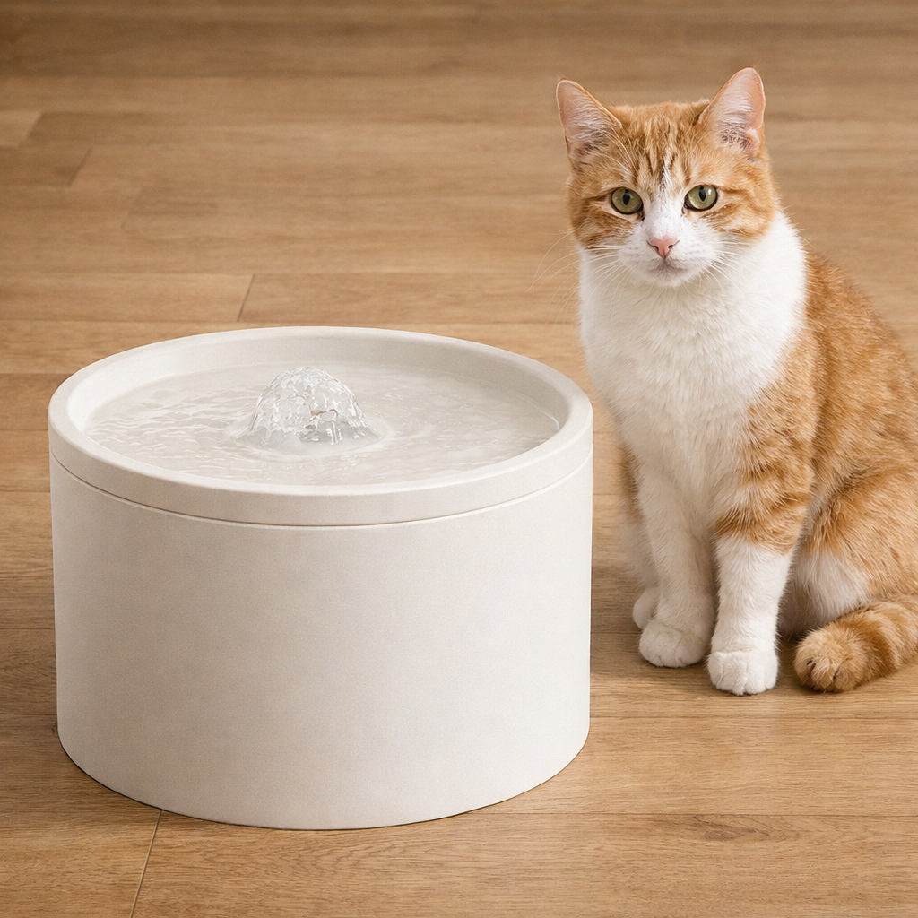 Fontaine à eau en Céramique Ultra Silencieuse 1L