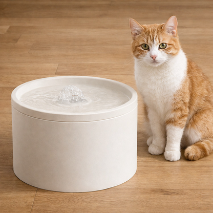 Fontaine à eau en Céramique Ultra Silencieuse 1L