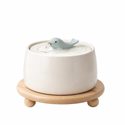 Fontaine à eau en céramique pour chat