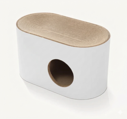 Cat Lodge - Grotte pour chat avec griffoir