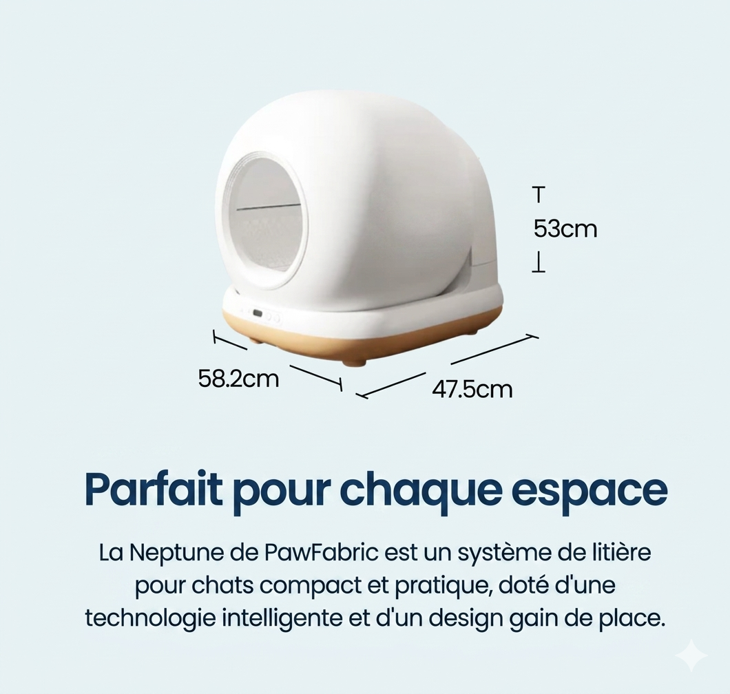 Clean Paw - Litière automatique pour chat