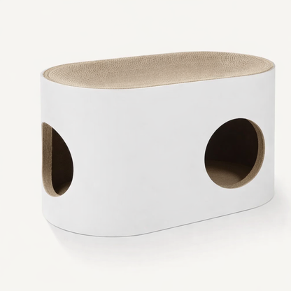 Cat Lodge - Grotte pour chat avec griffoir